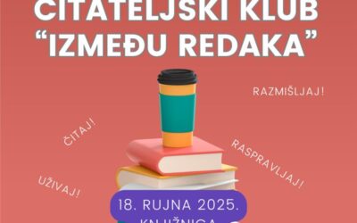 Pridružite se čitateljskom klubu “Između redaka”