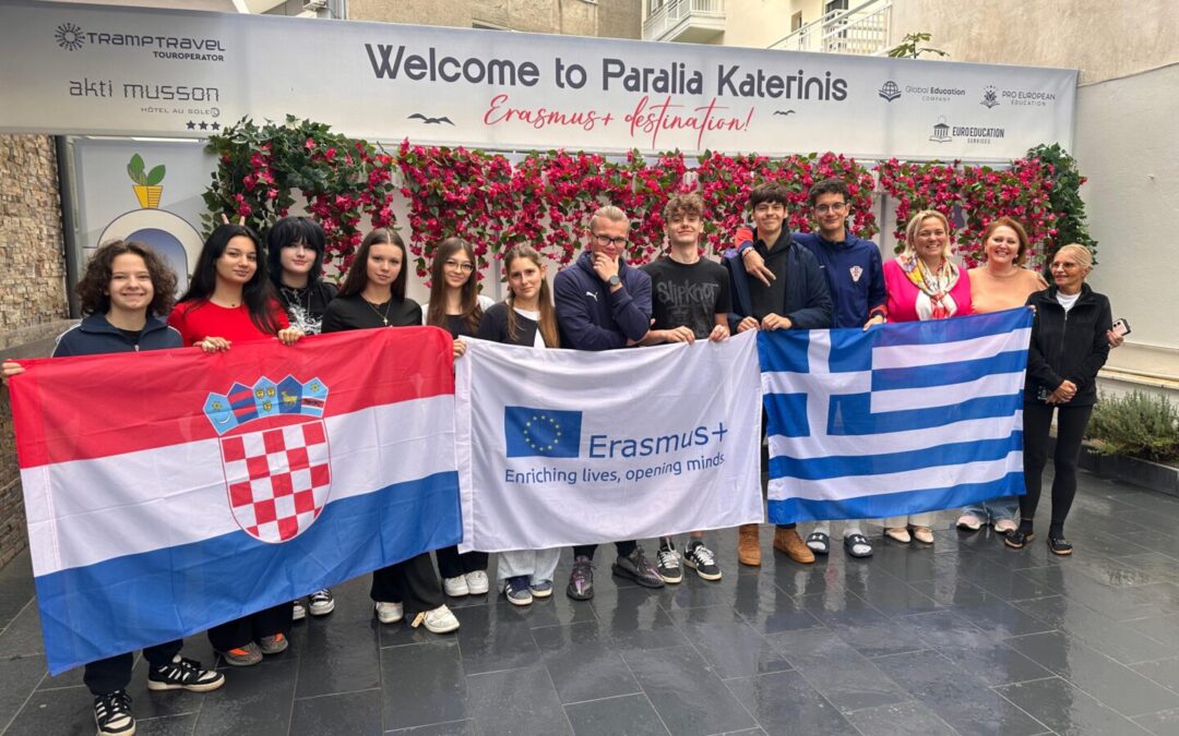 Naši učenici stigli na EurecaUTU Erasmus+ projekt mobilnosti u Grčku