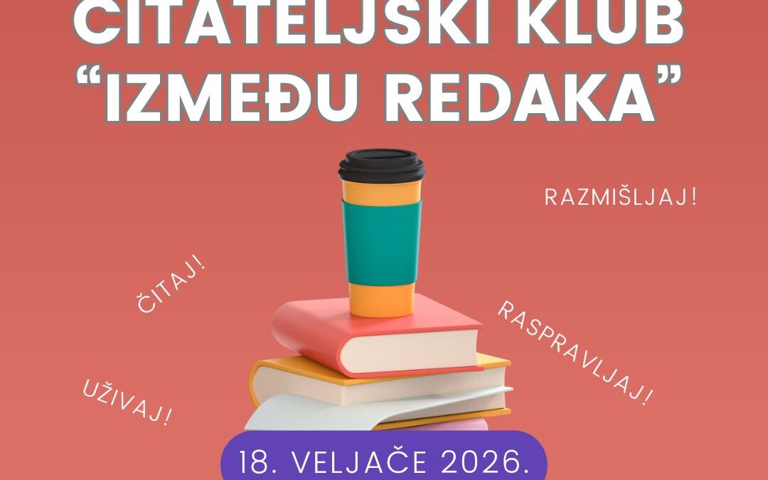 Čitateljski klub – I. Šojat: “Oblak čvoraka”