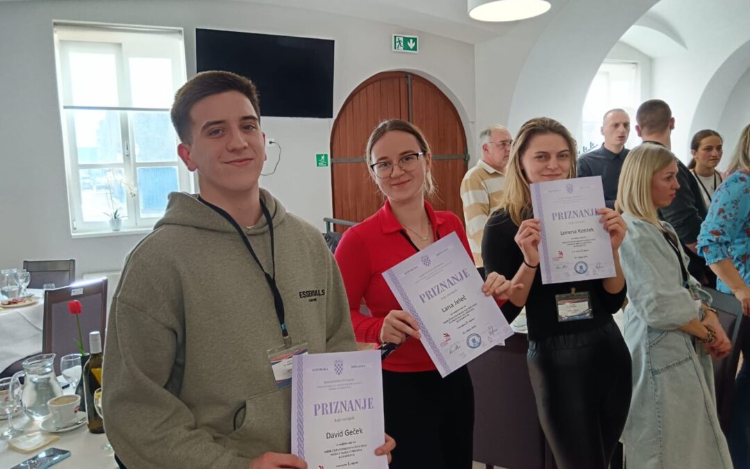 Naša učenica Lana Jeleč druga na međužupanijskom natjecanju WorldSkills Croatia u Karlovcu