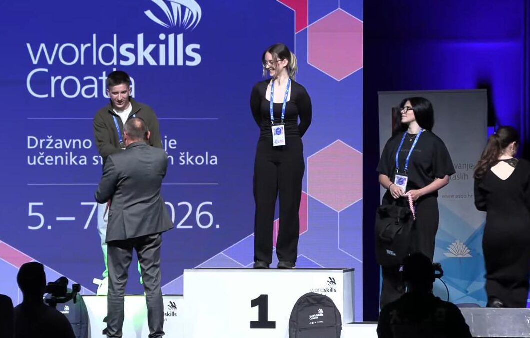 Lana Jeleč osvojila zlatnu medalju na WorldSkills Croatia