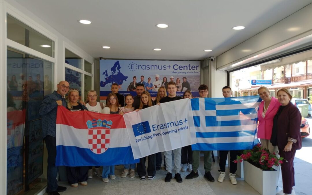 Okusi Grčke i učenje kroz rad: Naš prvi tjedan mobilnosti na Erasmusu+